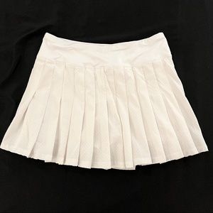 White Tennis Skirt